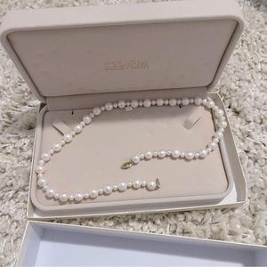 24k GOLD / PEARL NECKLACE 🫧